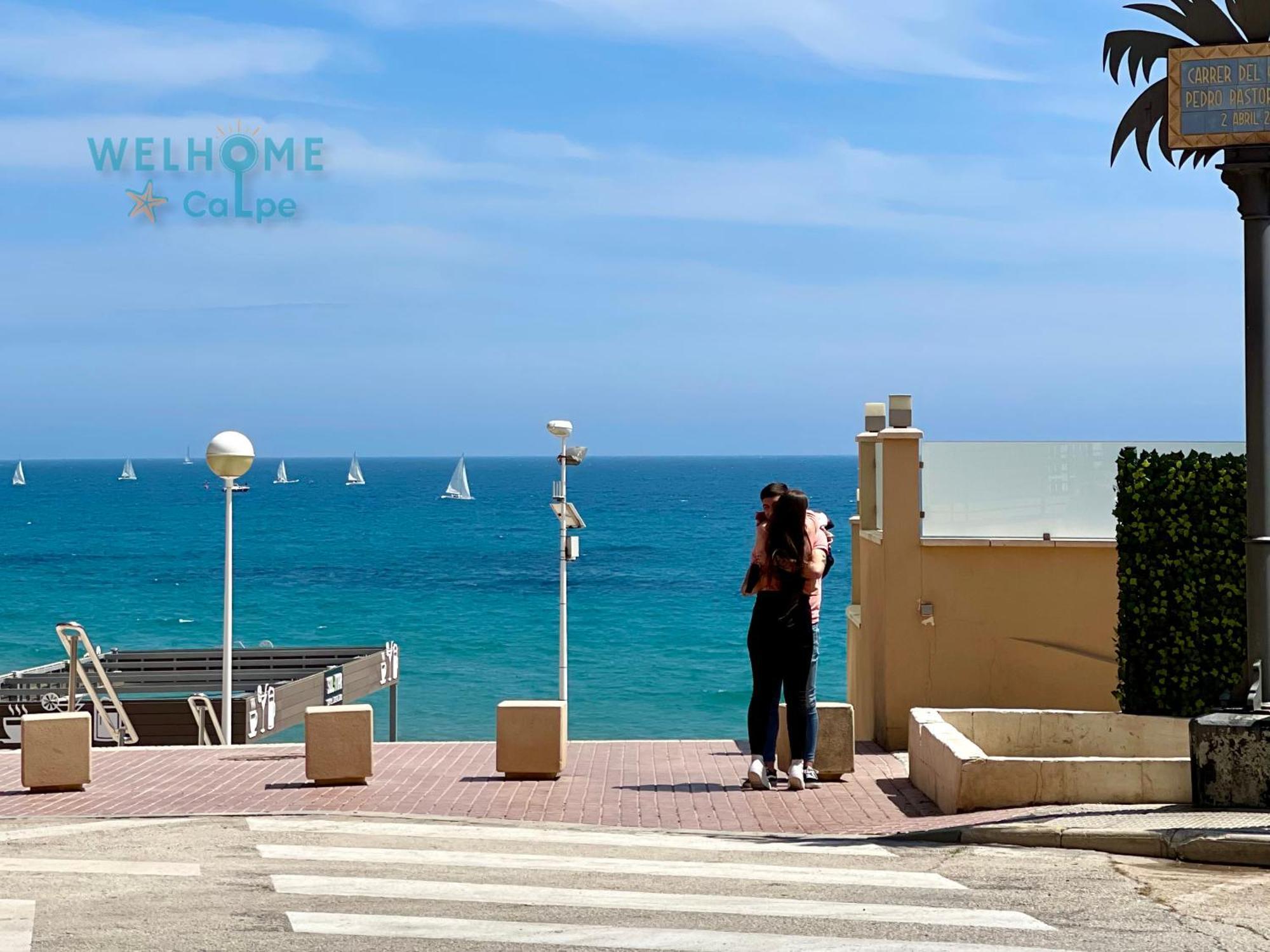 Villa Calalga Сasa Frente A La Playa Con Piscina Privada Calpe Exterior foto