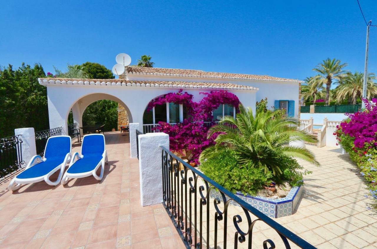 Villa Calalga Сasa Frente A La Playa Con Piscina Privada Calpe Exterior foto